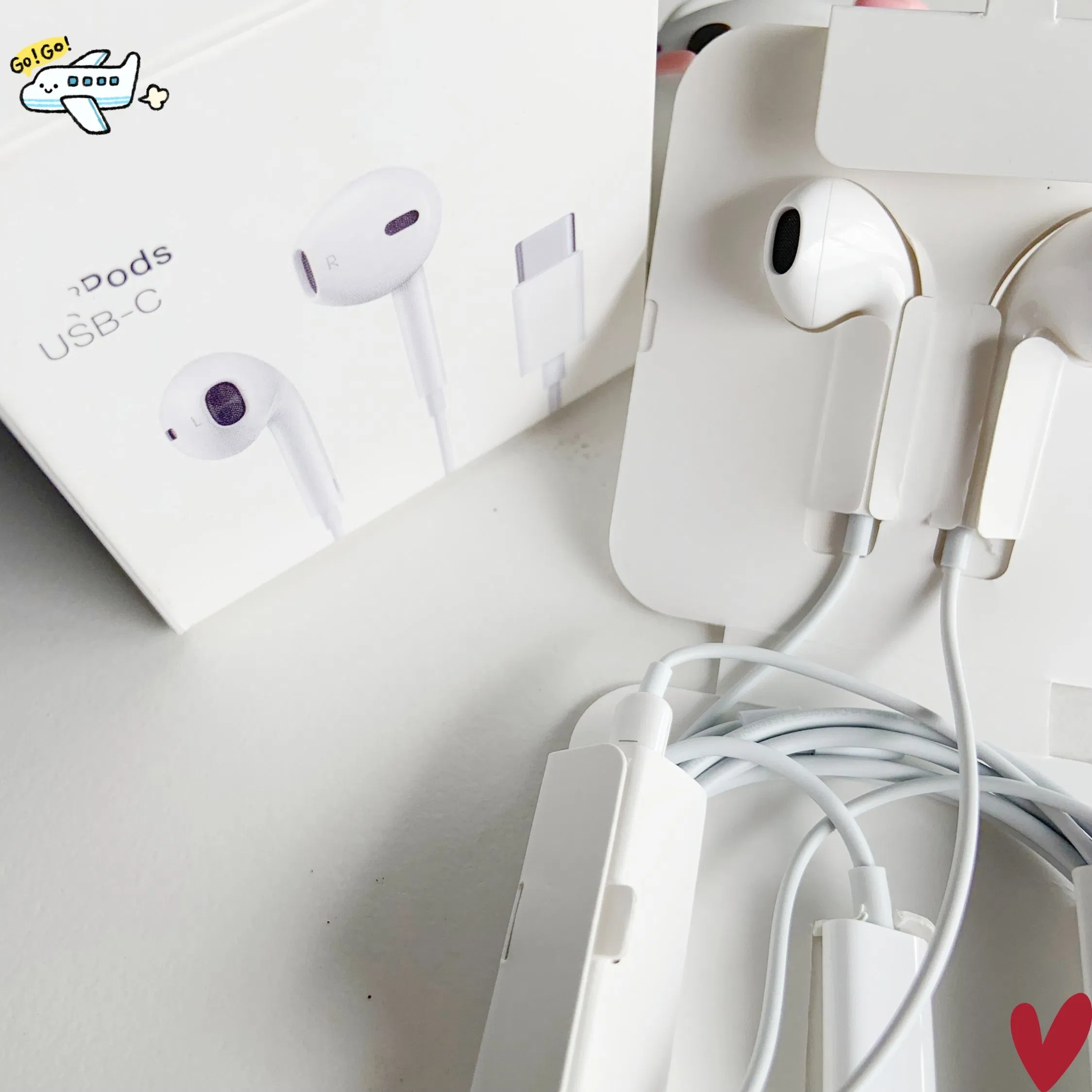 Ergonomic Type C Earphones for Comfortable Wear in-Ear Earbuds