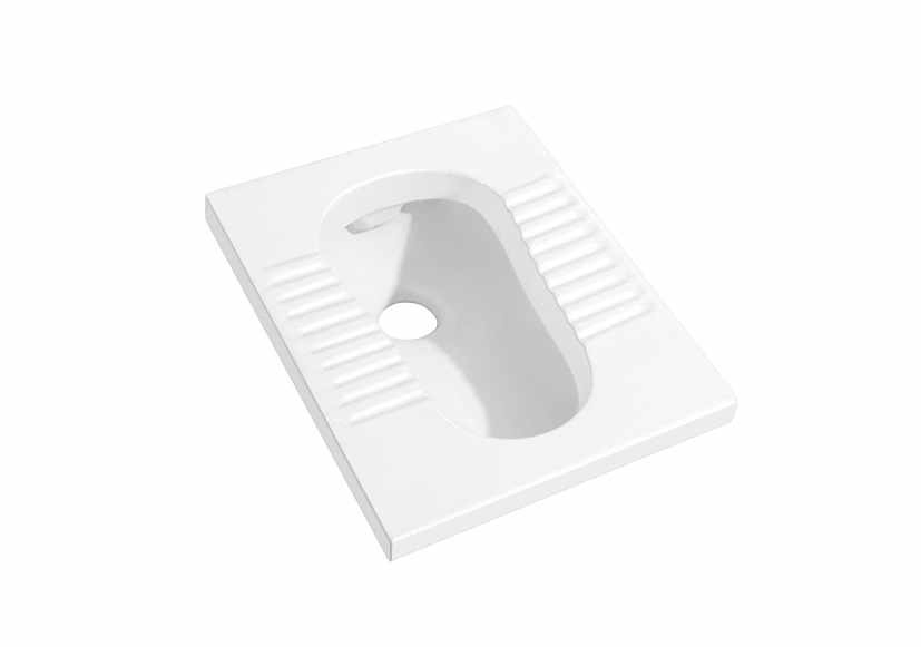 High Quality Bathroom Accessory Pan Squatting Toliet Ceramic Wahshdown Toilet Squatting Pan