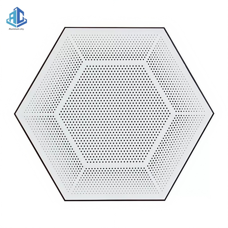 Perforated Aluminum Ceiling Panels 600X600 for Office, Hospital, Mall