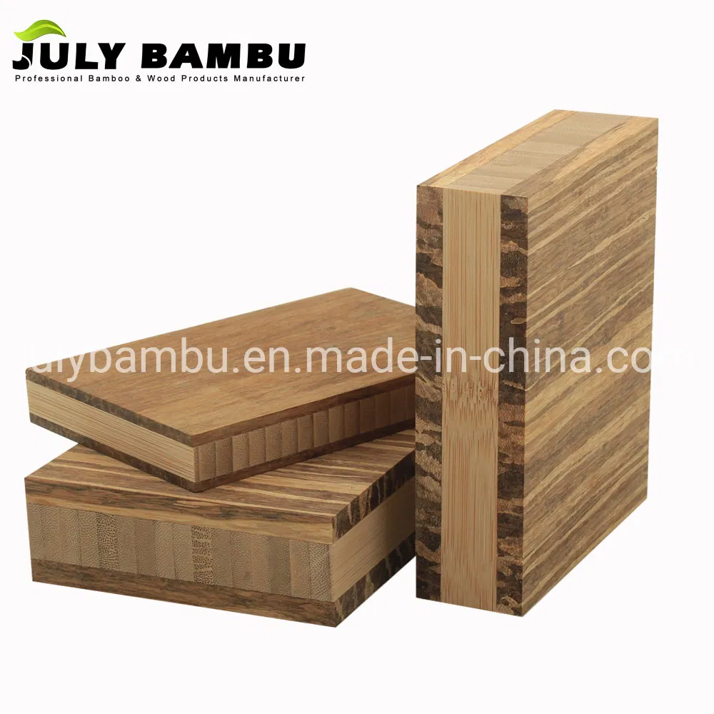 Fsc Certificated Strand Woven Bamboo Panel / Timber Sheet Use for Bamboo Desktop