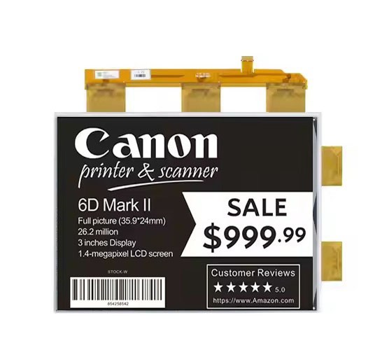 Электронная ценник ESL 13.3 дюйма для ритейла