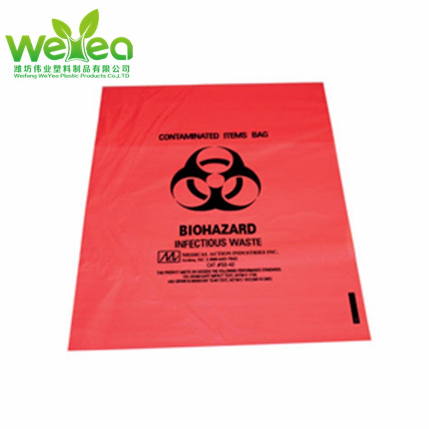 Biodegradable Autoclavable Biohazard Bag, Biohazard Garbage Bag