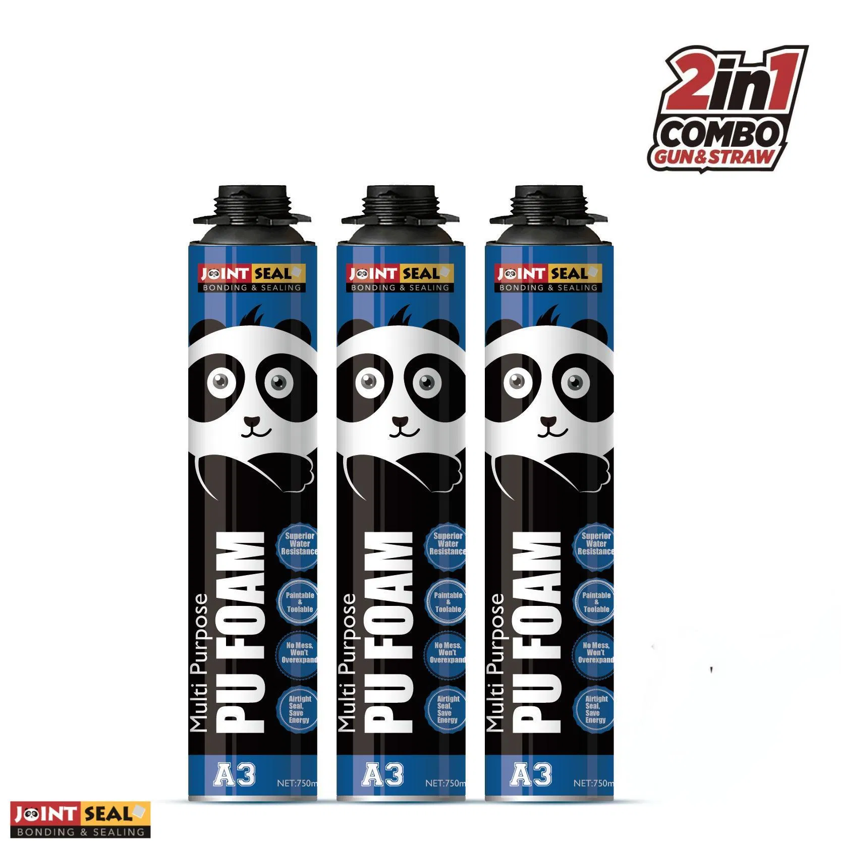 Expanding Polyurethane Foam 750ml PU Spray Foam 500ml 300ml