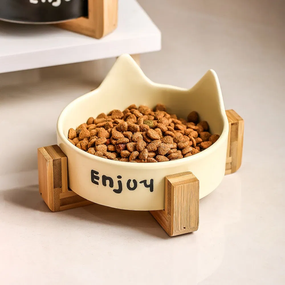 Ceramic Pet Bowl for Cats and Dogs