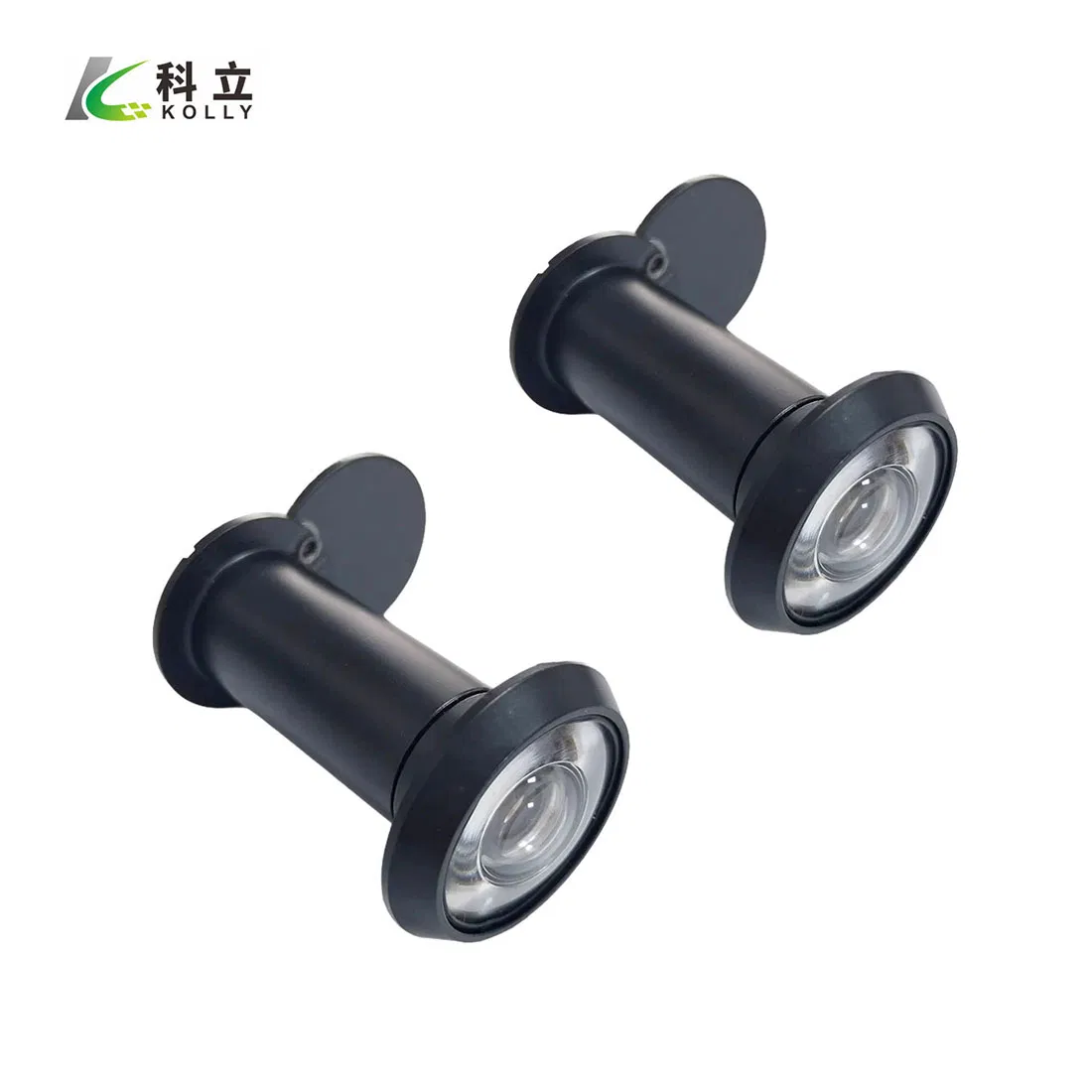 Reinforced Door Peephole Viewer 180 Degree View Angle with Privacy Cover for Hotel Use