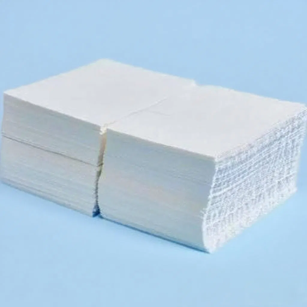 Three Colors Strong Oil/ Water Absorption Medical/Kitchen Scrim Paper Lint-Free Dustless