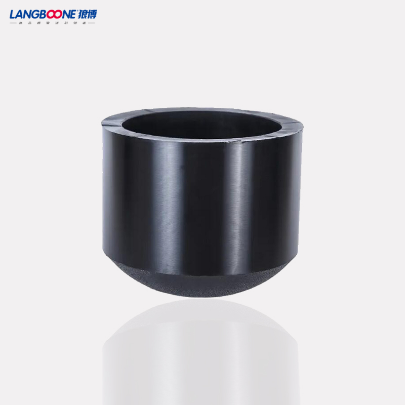 Pn10/16 Plastic End Cap HDPE Pipe TF Cap PE100 Butt Fusion Pipe Fitting