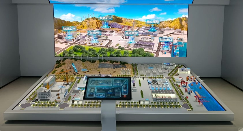 Photovoltaic Building Planning Sand Table Model Industrial Plant Construction Model Making