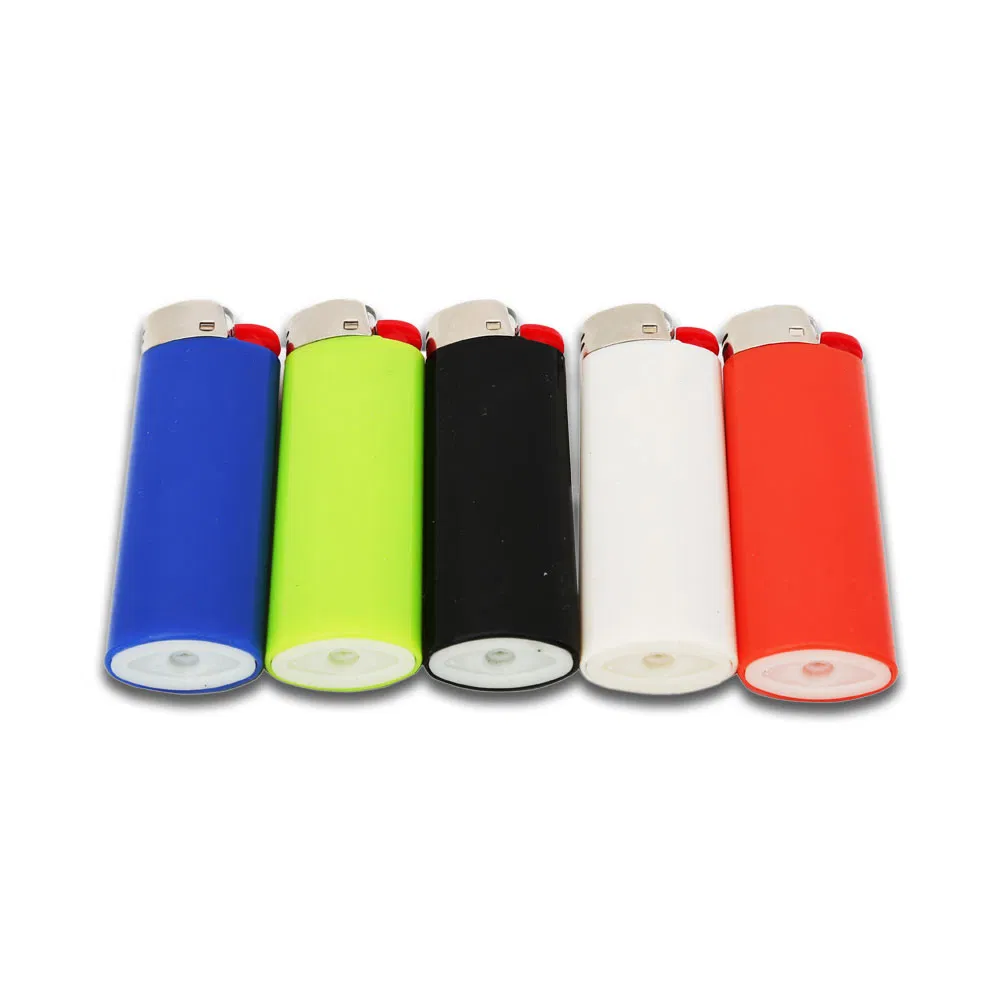 USA in-Stock Custom Logo Lighter Leak-Proof Sealed Disposable Bi Lighter