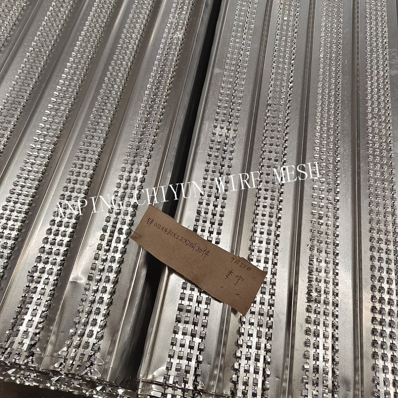 0.18mm Thickness Hy Rib Mesh as Concrete Permanent Assembly-Free Form Work