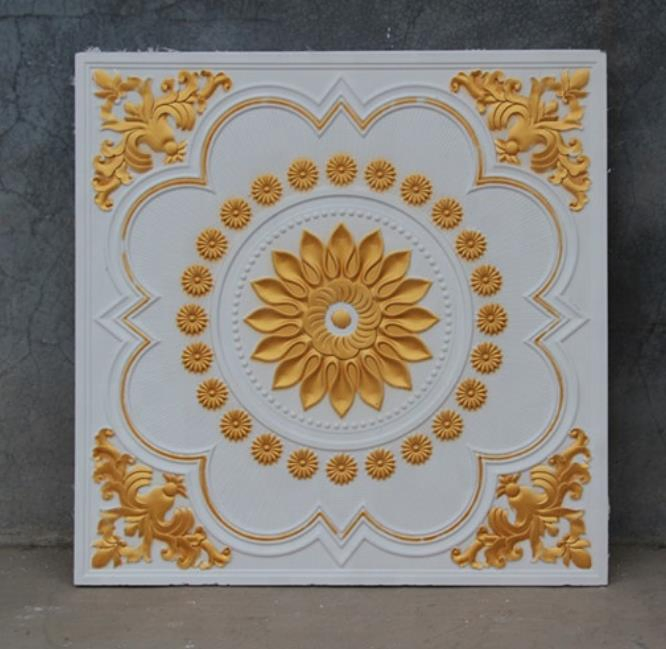 Decorate Gypsum Board Pop Gypsum Ceiling Gold Gypsum Ceiling Tile