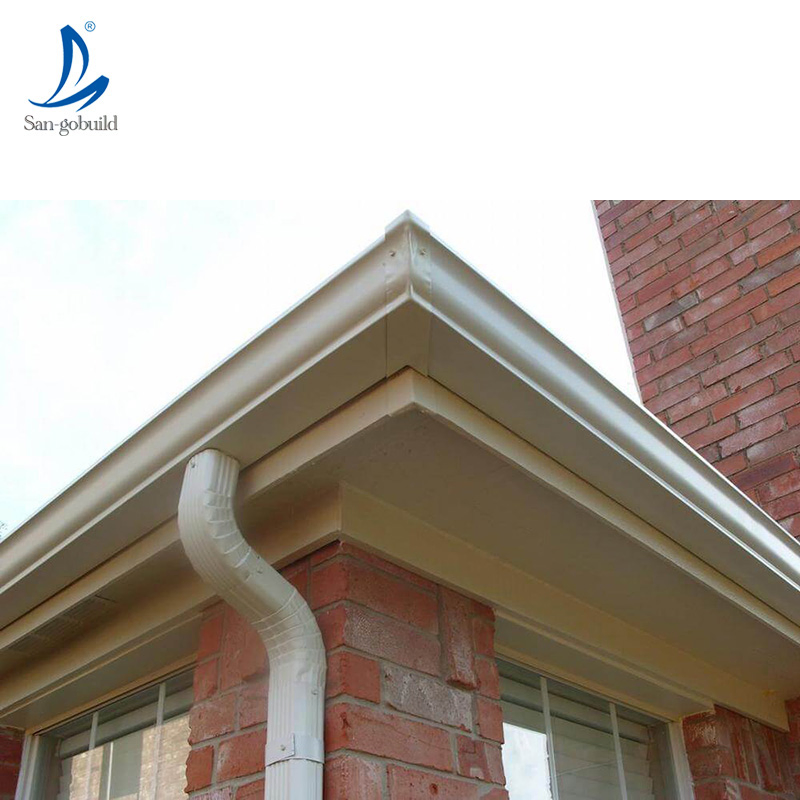 Lightweight Metal Roof Drainage Home Need Rain Water Collector Aluminum Gutter System