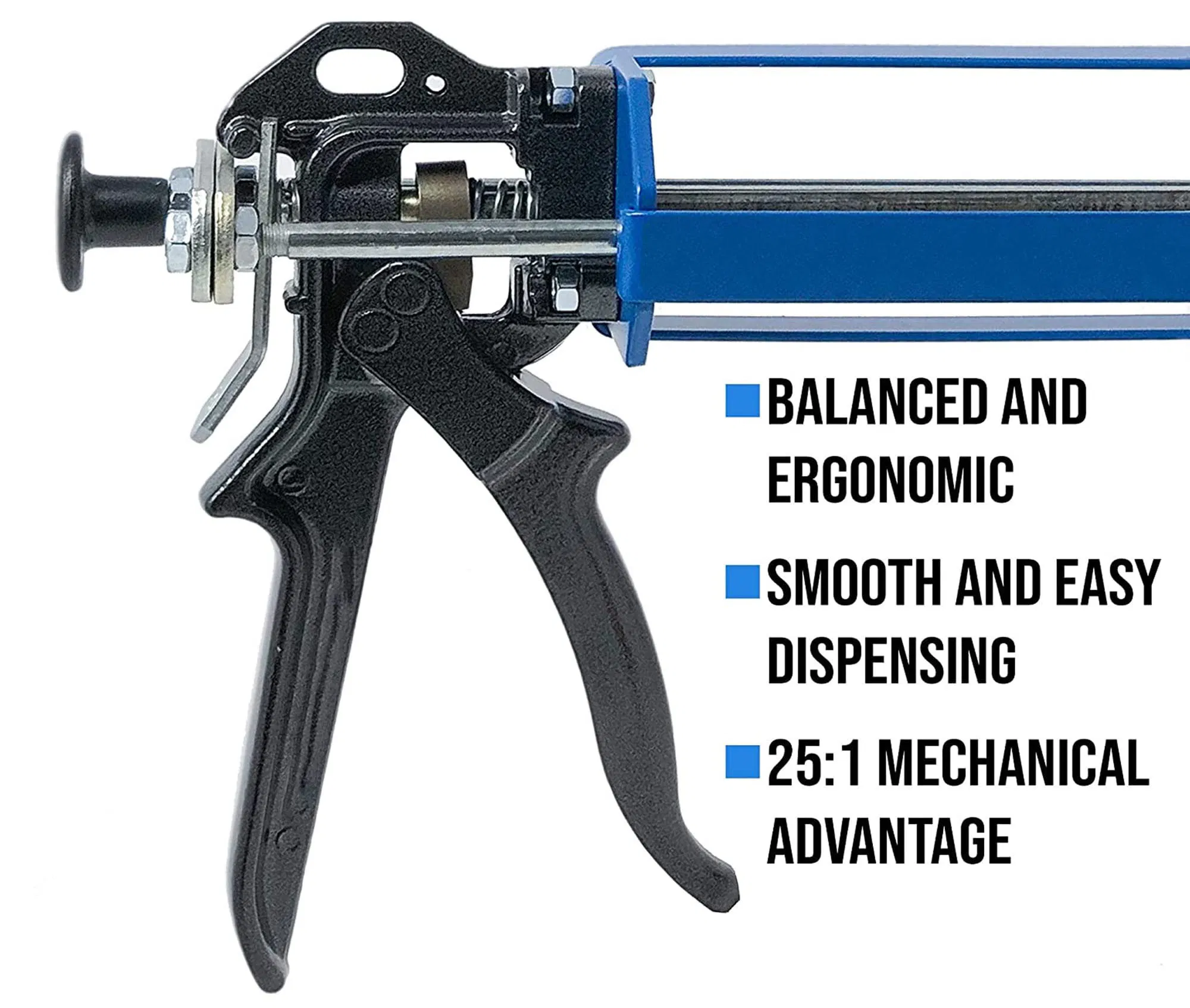 Caulking Gun for 250 Ml 2-Part Gel Cassette