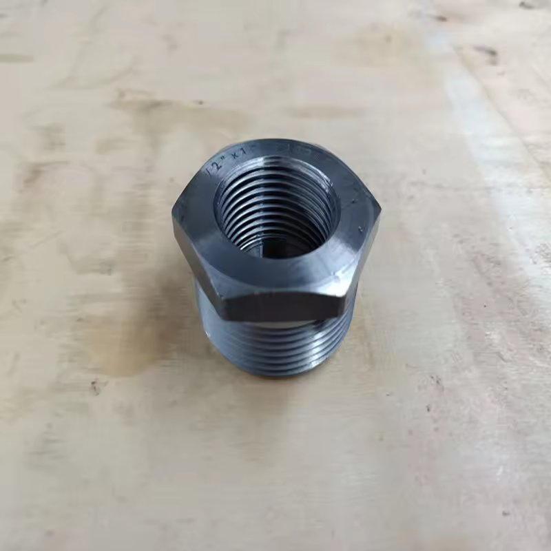 3" NPT 9000 Female Male Thread NPT Forged Hex Bush Stainless Steel Threaded Bushing