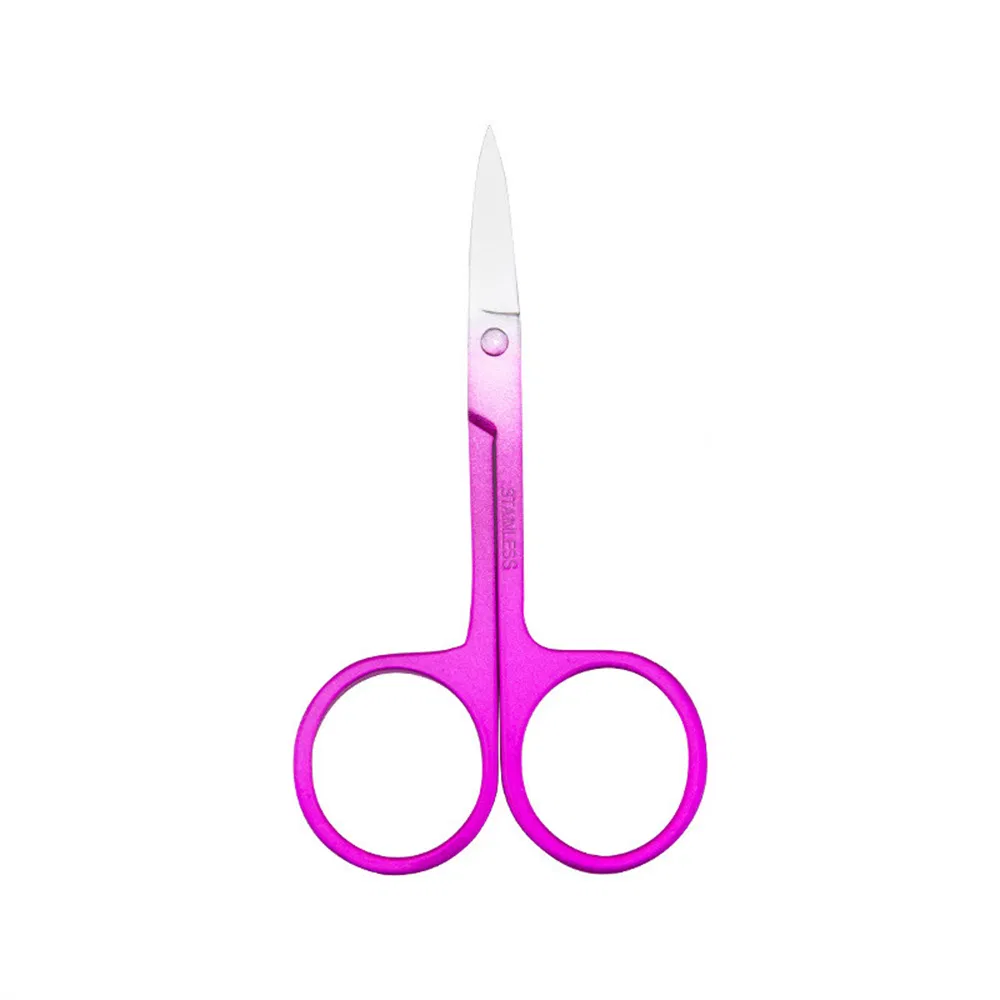 Sharp Stainless Steel Eyelash Scissor Makeup Eyebrow Scissor