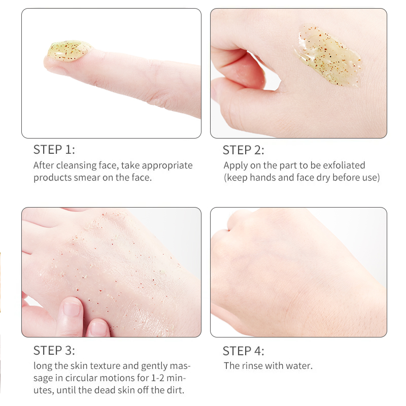 OEM Cleanse and Revitalize with Exfoliating Facial Body Gel