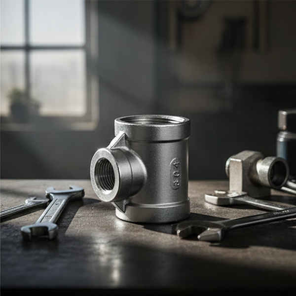 Stainless Steel 304 Reduced Tee