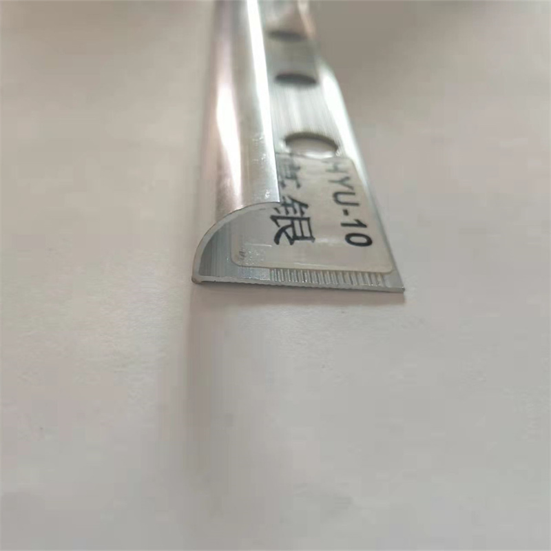 Stain Polish Tile Trim Profile for Aluminium Decoration Material with Customized Surface Treatment