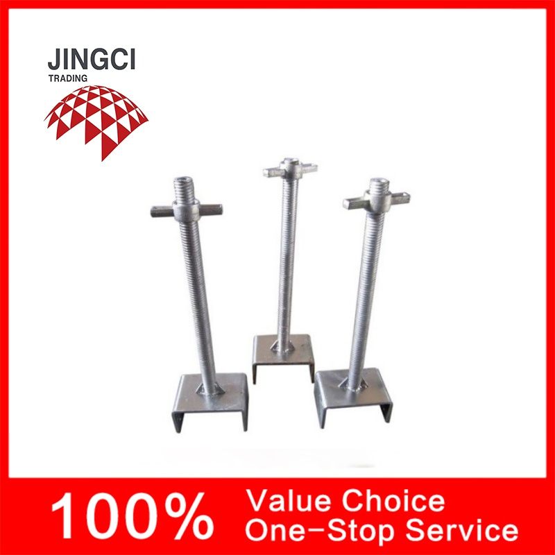 Scaffolding Screw Jackbase with U Head