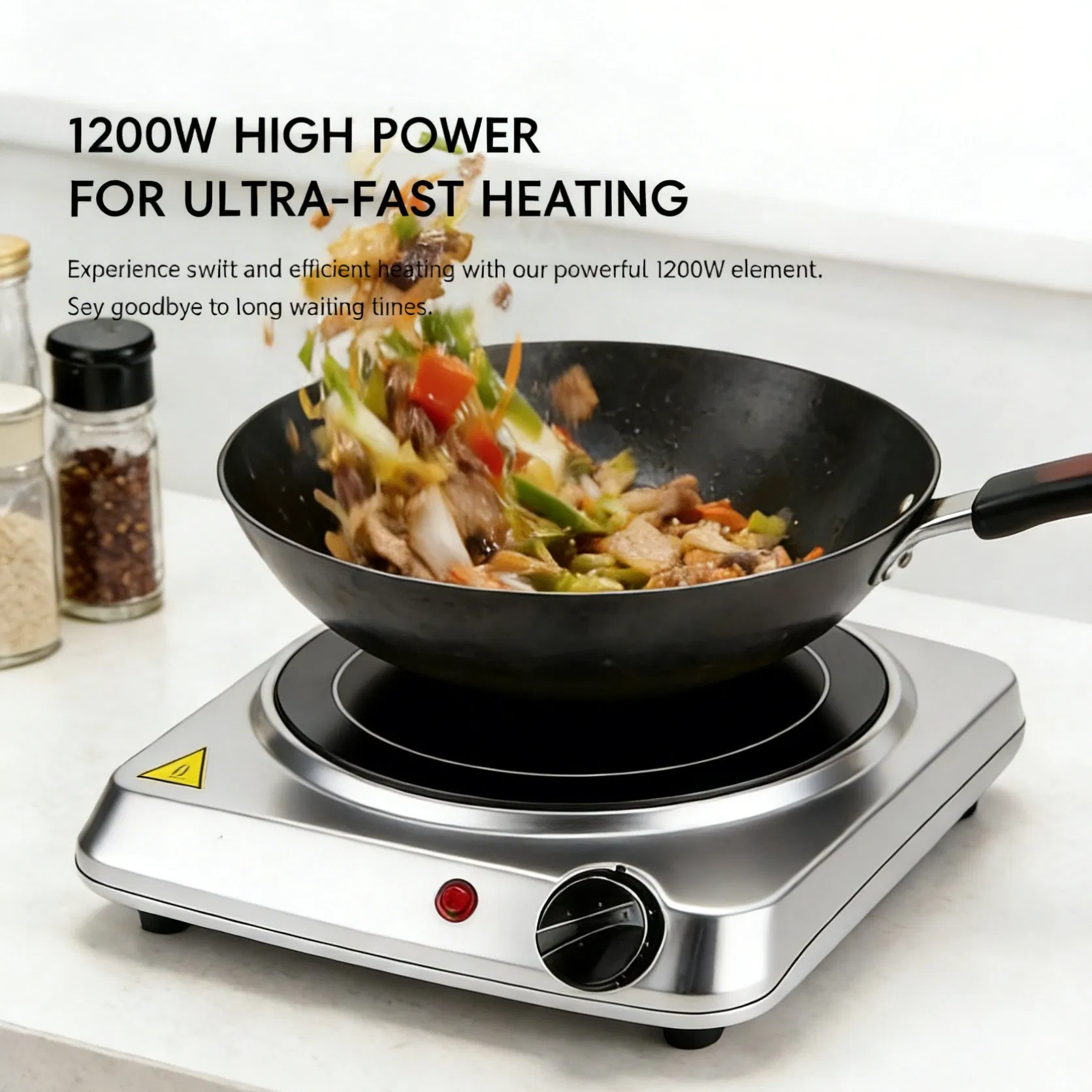 Single One Burner Small Electric Ceramic Infrared Hot Plate Cooktop Hob