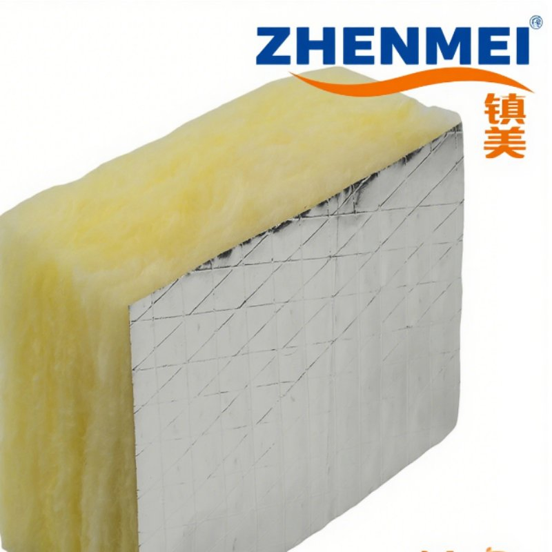 China Origin Zhenmei Customizable Fireproof Glass Wool Construction Material