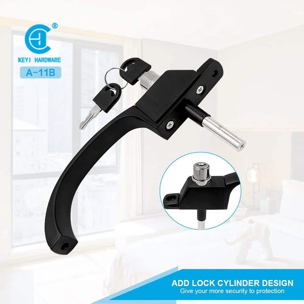Sliding Window Aluminum Alloy Window Lock with Key