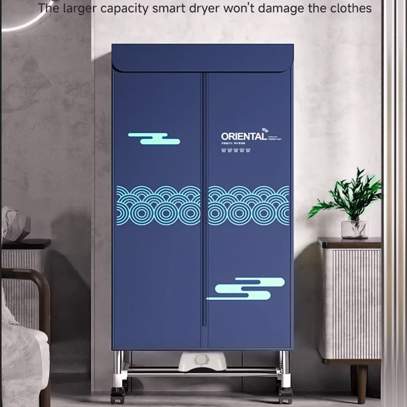OEM Big Volume Mechanical Timer 1000W Fast Quick Drying Freestanding Clothes Dryer