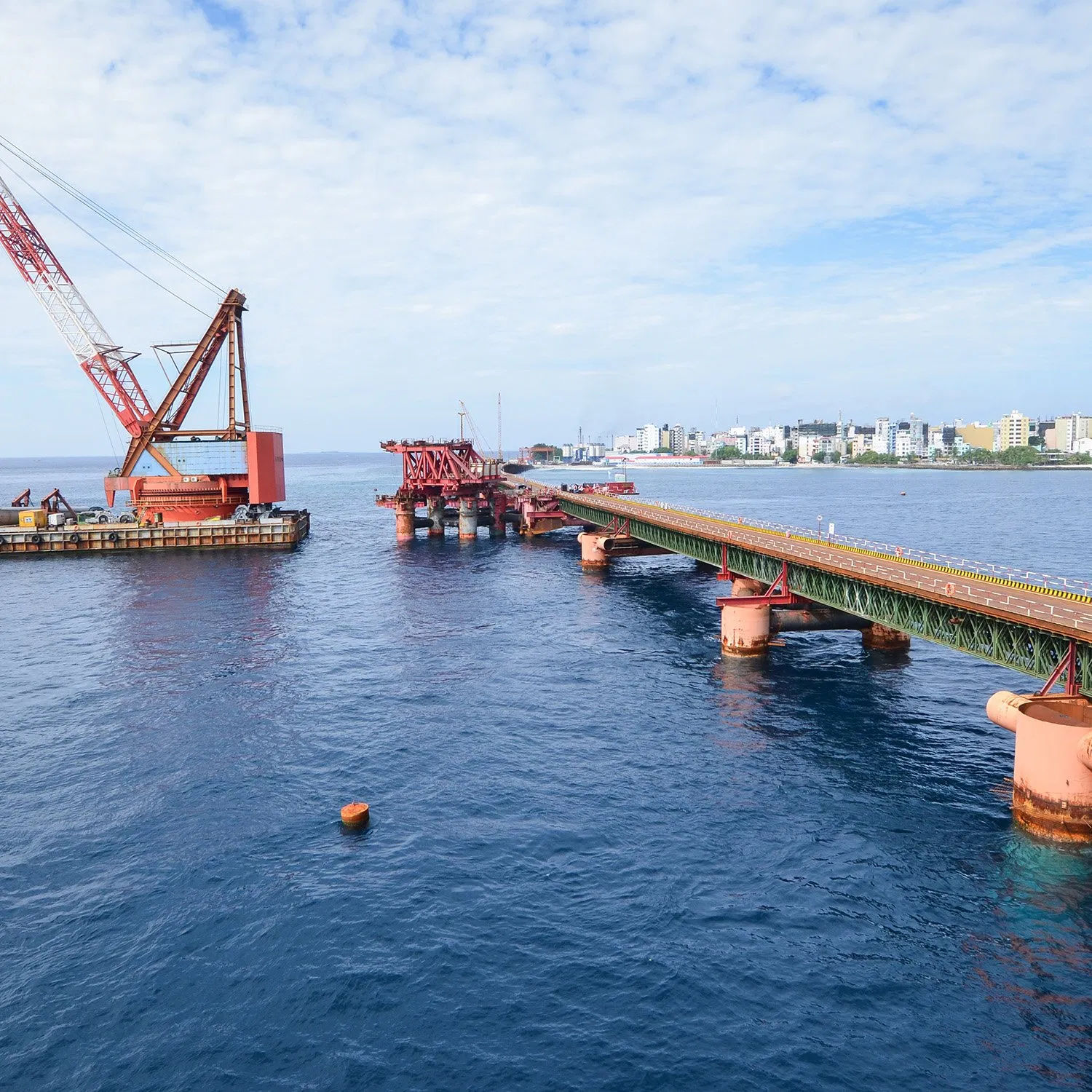 Cheap Prefab Stainless Steel Heavy Compact 200 Calbe Skywalk Pedestrian Bailey Bridge