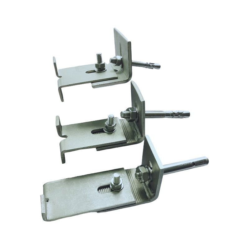 Stainless Steel Fixing Anchor Stone Clamp Metal Wall Cladding System Fitting Bracket