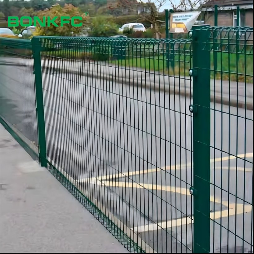 Durable Akzonobel Powder Coated BRC Wire Fence for International Buyers