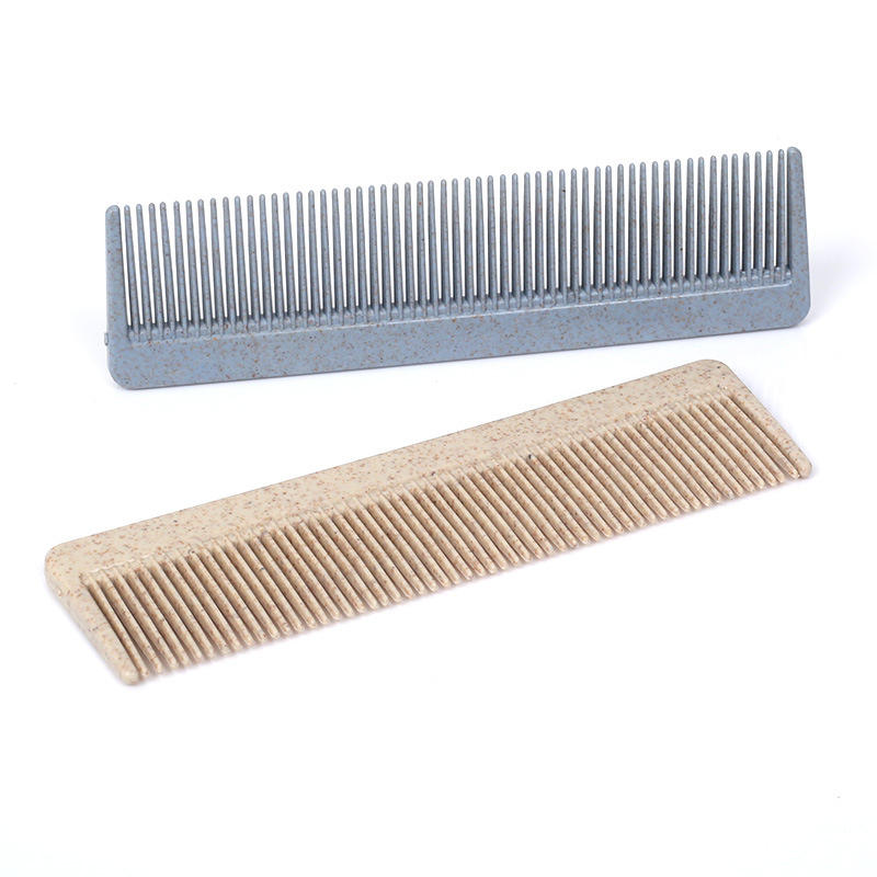Biodegradable Wheat Straw Plastic Corn Starch Hotel Comb