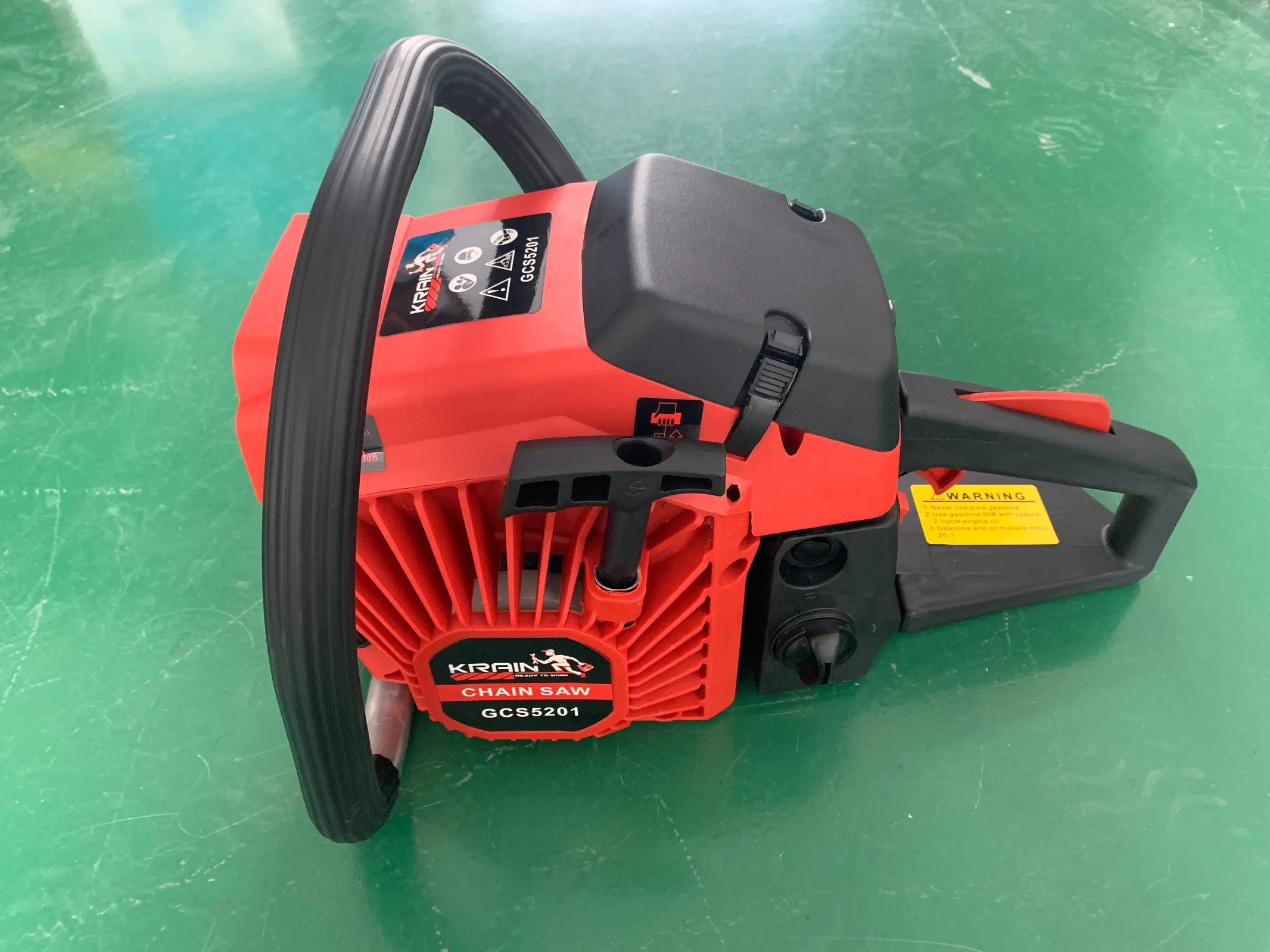 58cc 2 Strokes Easy Start Long Chain Petrol Powerful Chain Saw Wood Cutting Machine Gasoline Chainsaw