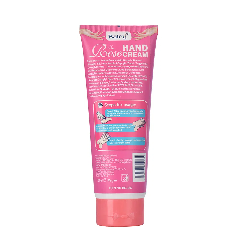Luxurious Rose Infused Hand Cream for Dry Skin Repair