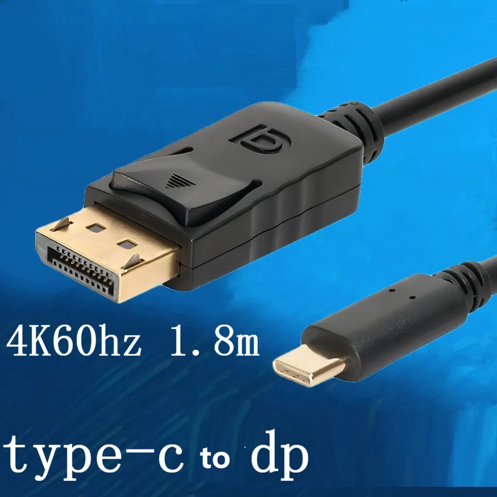 Premium 4K Type-C to Displayport Cable for Stunning Visuals