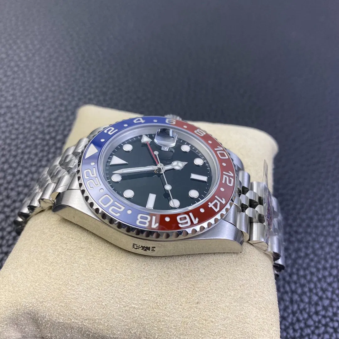 Top Quality Super Clone Factory 3285 Automatic 5A Mechanical Men's Mechanical Gmt 126710blro-0001 Watch Noob Custom Diameter 40mm