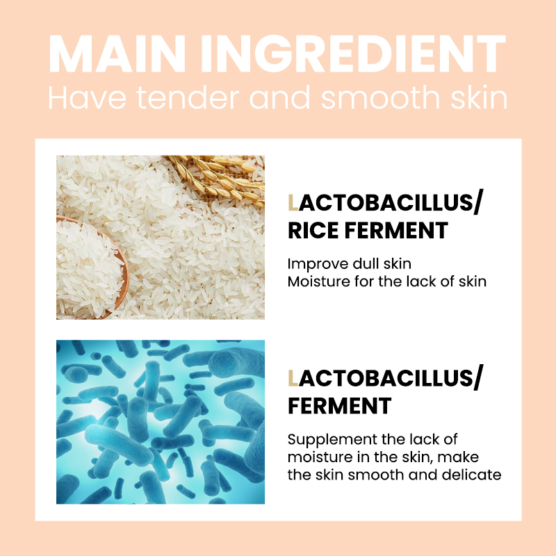 Ekber Wholesale Rice Scrub Cream Smoothing Face and Body Scrub