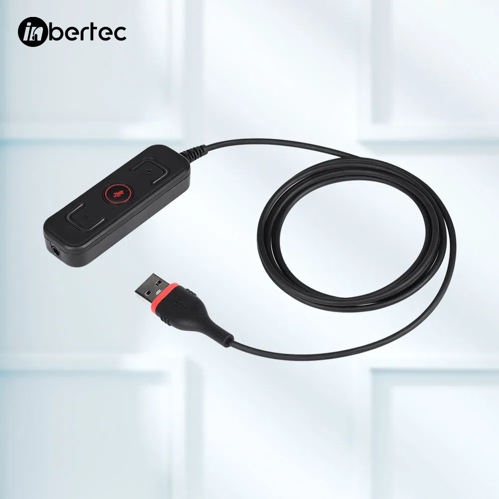 Кабель-переходник 3.5 мм Jack на USB с кнопкой управления