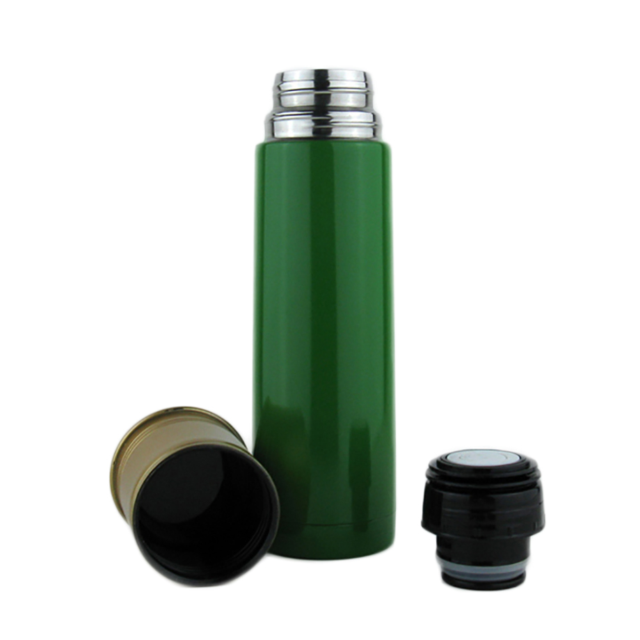 350/500ml Shotgun Bottle Stainless Steel Double Walled Vacuum Insulated Tumbler Bullet Flask