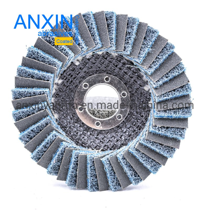 Лепестковый круг 4 дюйма для полировки нержавейки