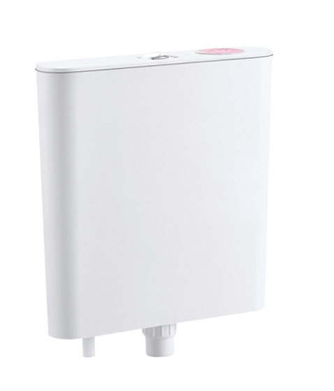 Ultrathin Printing Plastic Flush Slimline Toilet Cistern
