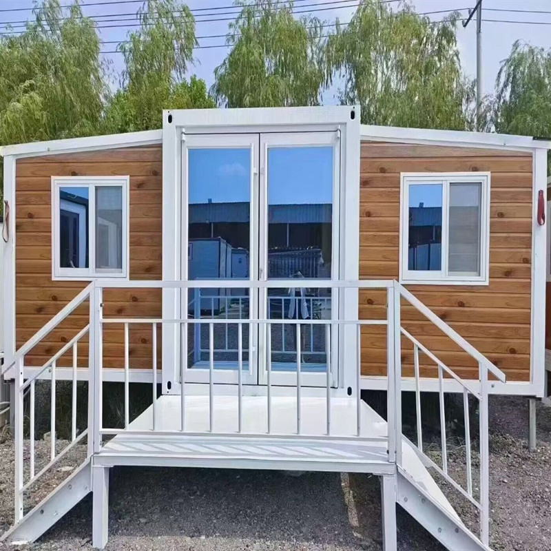 20FT 40FT Folding Prefabricated Portable Wooden Cabin Shipping Extendable Container House