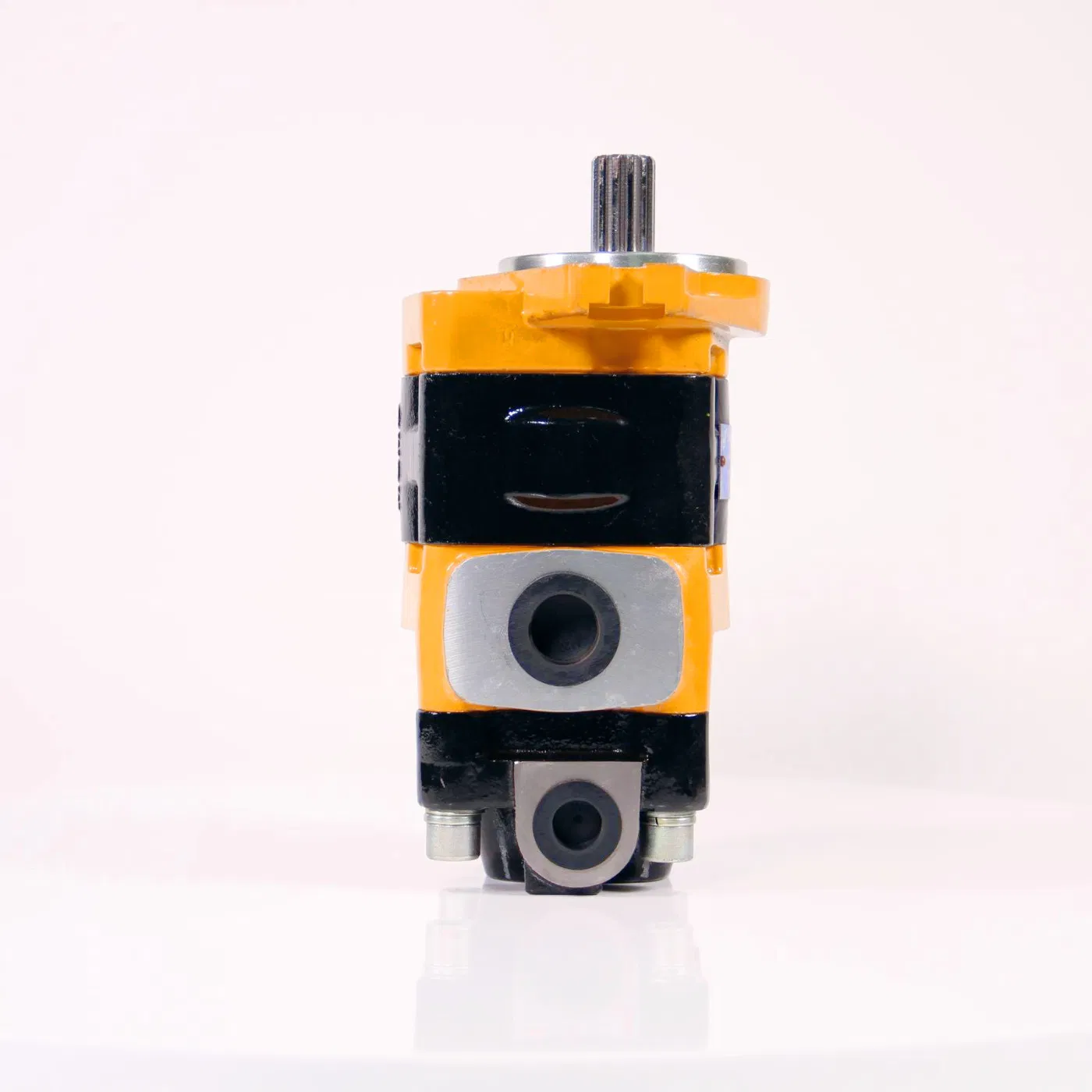 Гидравлический насос для погрузчика, чугунный, двухшестерёнчатый