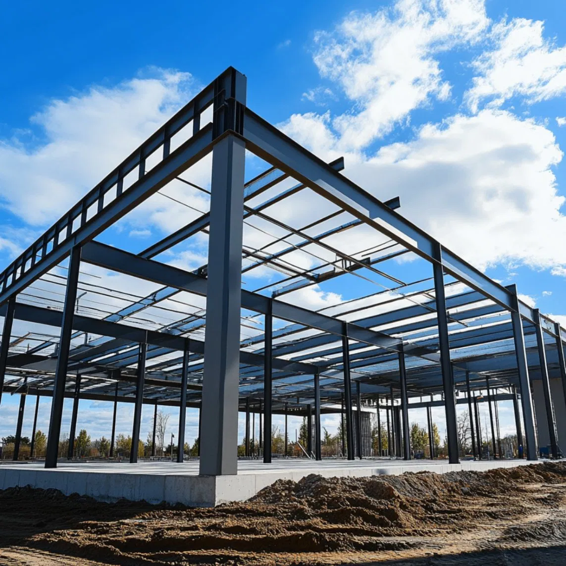 Robust Eco-Friendly Anti-Corrosion Metal Livestock & Poultry House Steel Structure