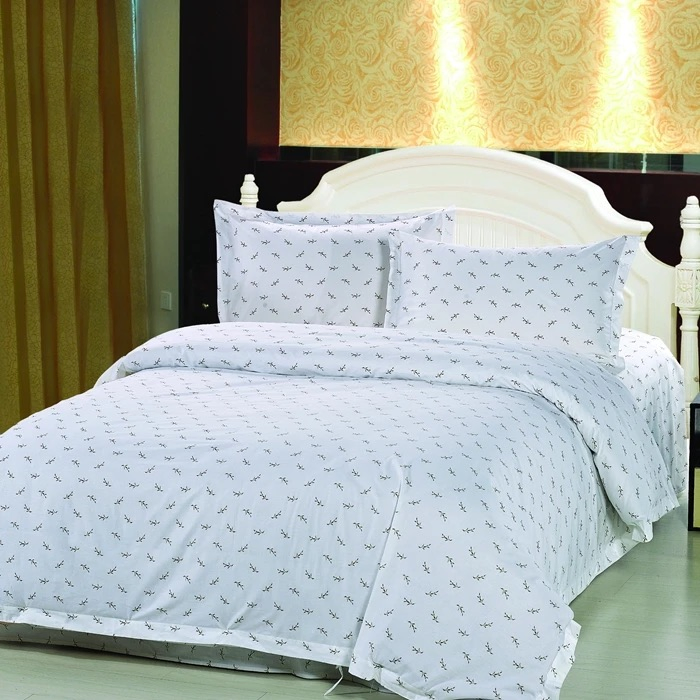 American Style Adults Logo Customized Printed Hotel Bedding Set (JRD119)