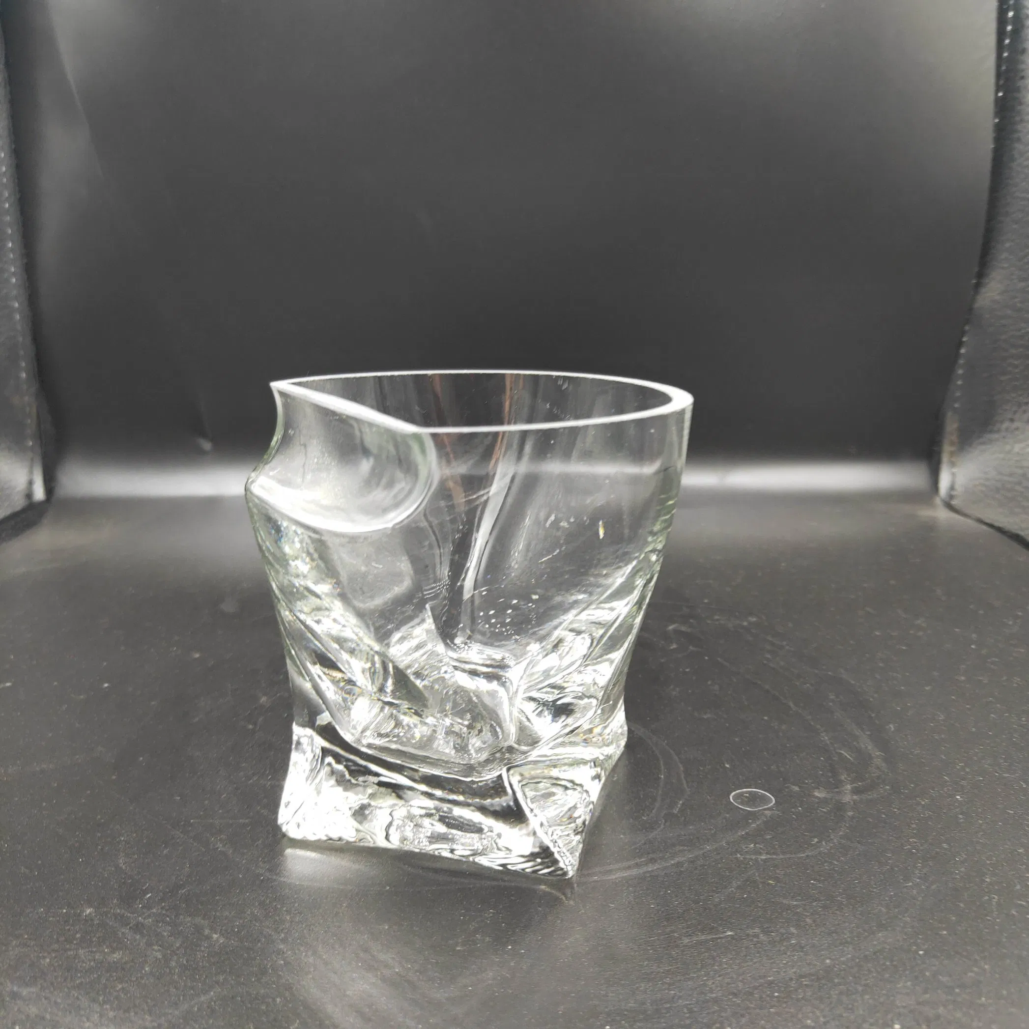 Custom Logo Cigar Whiskey Glass Crystal Rock Glass Tumbler Glass Drinking Cups