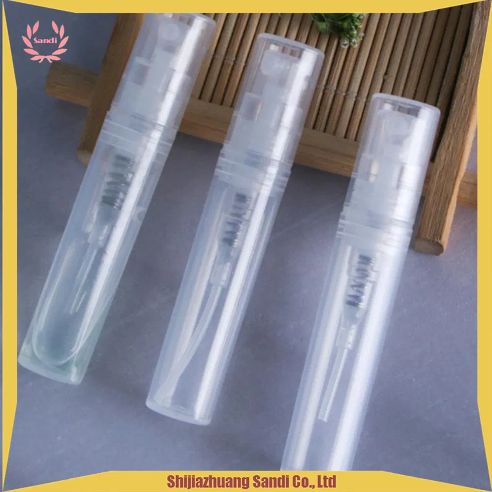 1ml 2ml 3ml 5ml Small Refillable Perfume Bottle Transparent Plastic Glass Fragrance Atomizer Spray Bottle