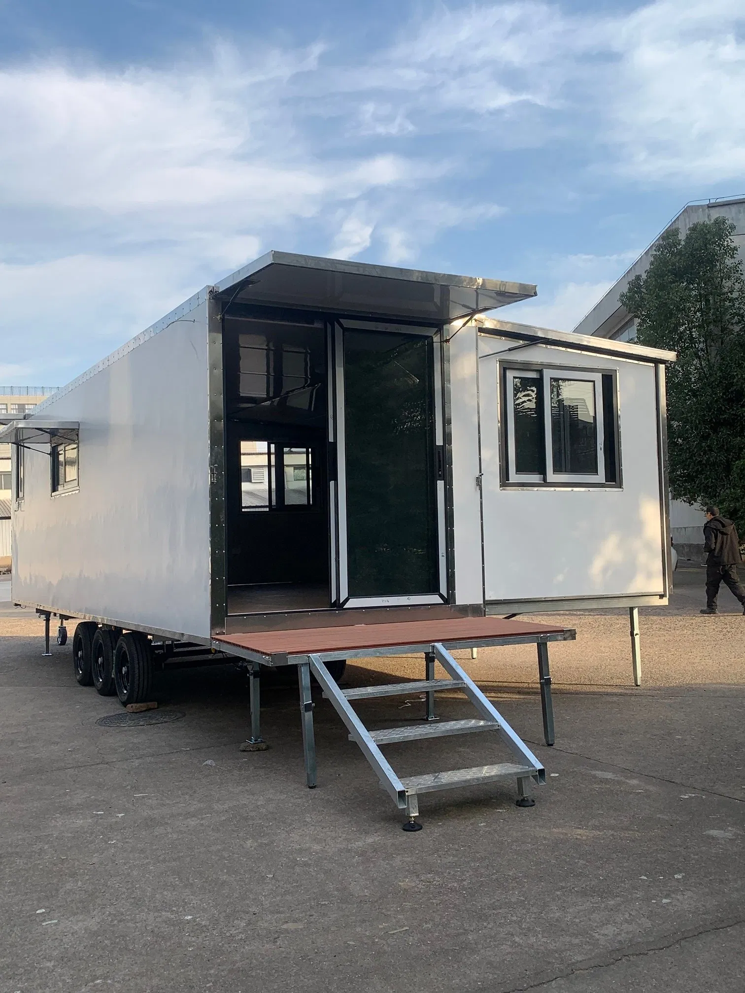 Fiberglass Whole Piece Cladding Better Waterproof Container Trailer House