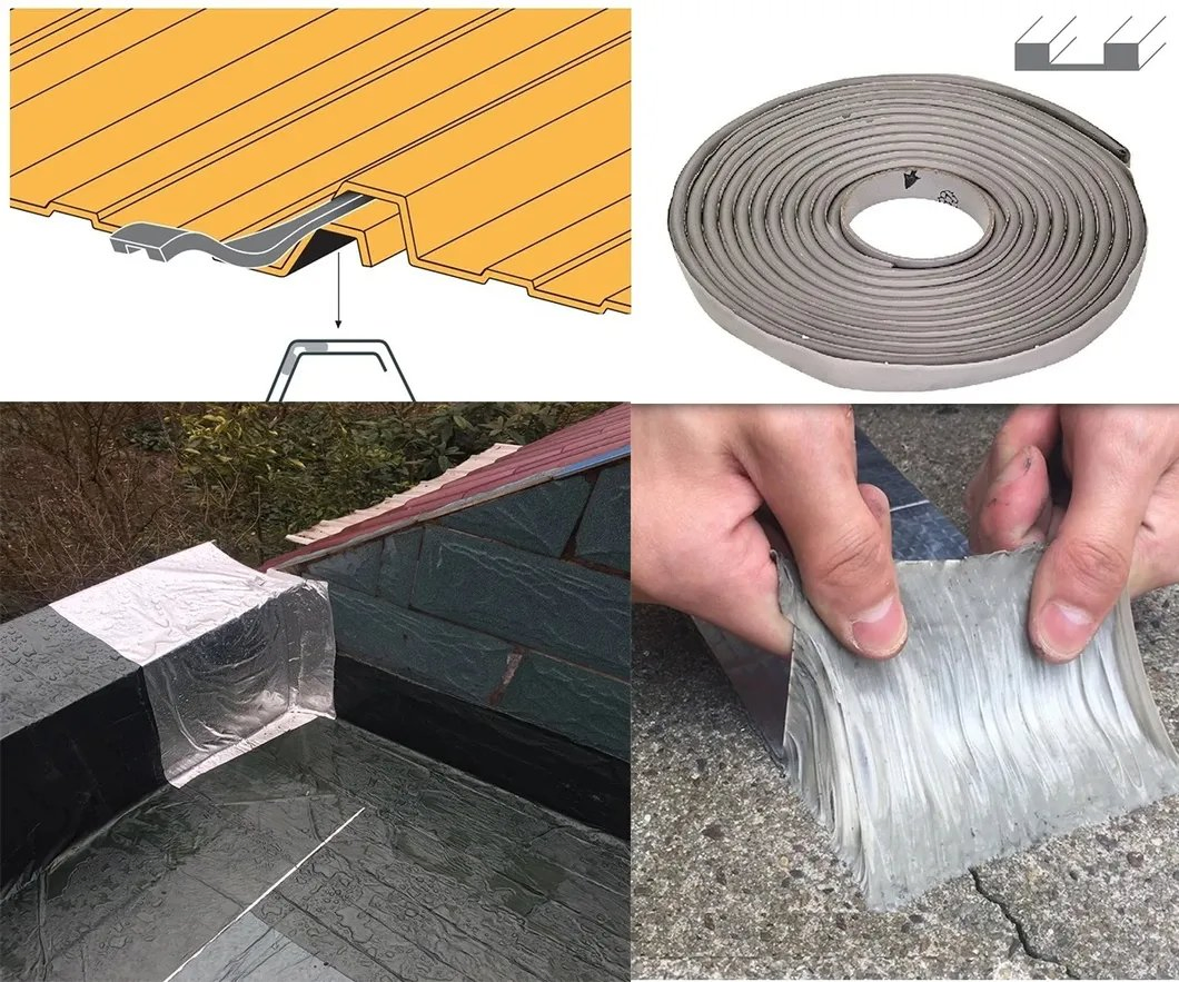 Low Voc Butyl Mastic Tape for Eco-Friendly Building and Renovation