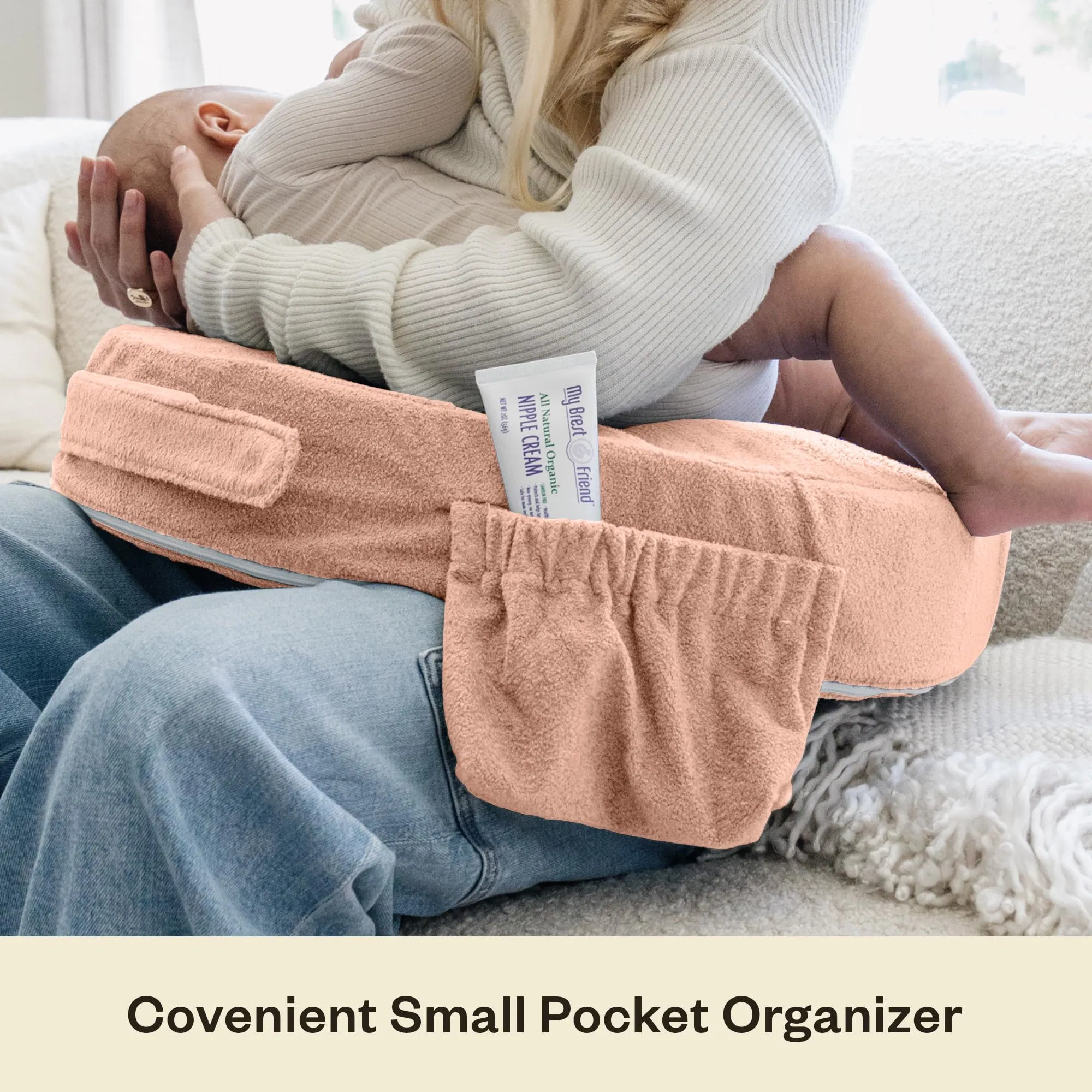 Tenderplayful Custom Adjustable Memory Foam Pregnant Woman Baby Nursing Pillow for Breastfeeding