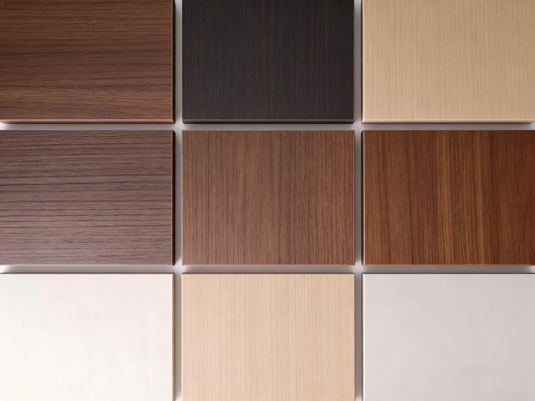 Decorative Laminated MDF Board with Wood Grain Finish for Cabinets & Wardrobe